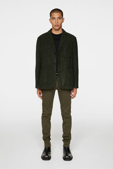 Men | Carlton Cardigan Blazer | Forest Green