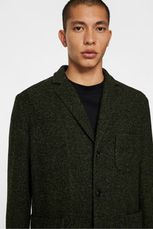 Men | Carlton Cardigan Blazer | Forest Green