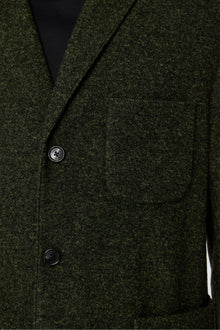 Men | Carlton Cardigan Blazer | Forest Green