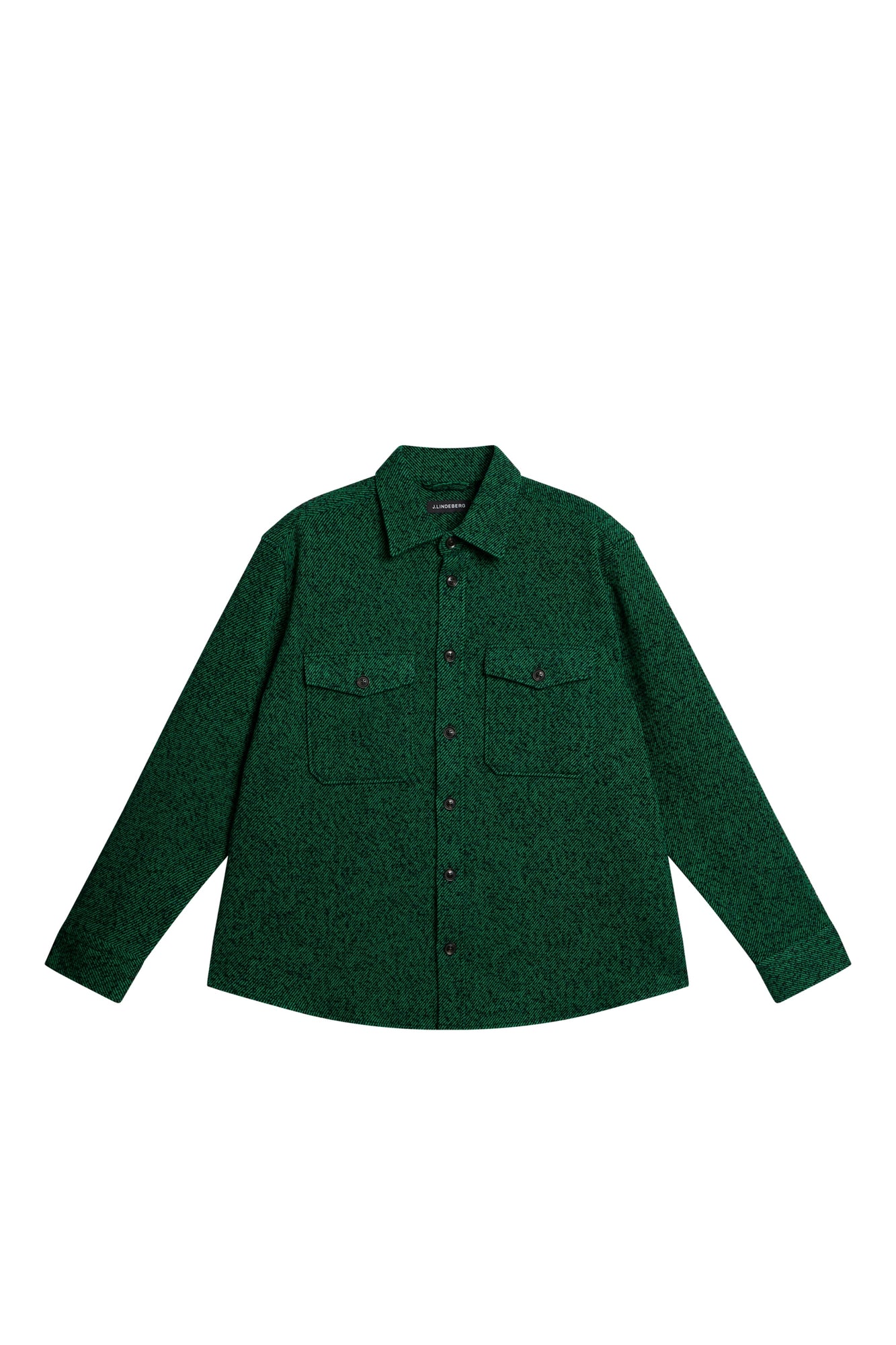 Men | Carter Wool Overshirt | Ultramarine Green