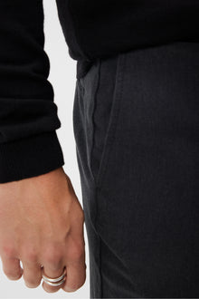 Men | Chaze Flannel Twill Pants | Dark Grey