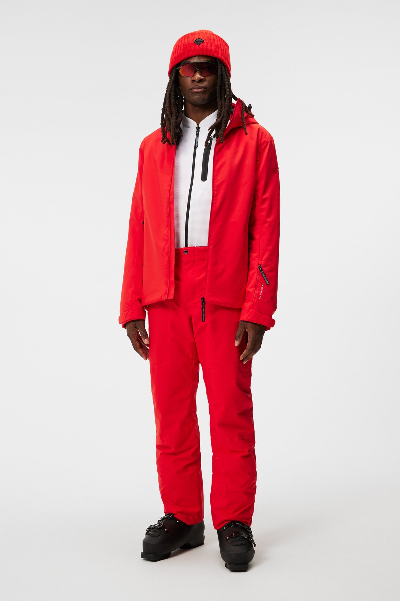 Men | Clarke Pant | Fiery Red