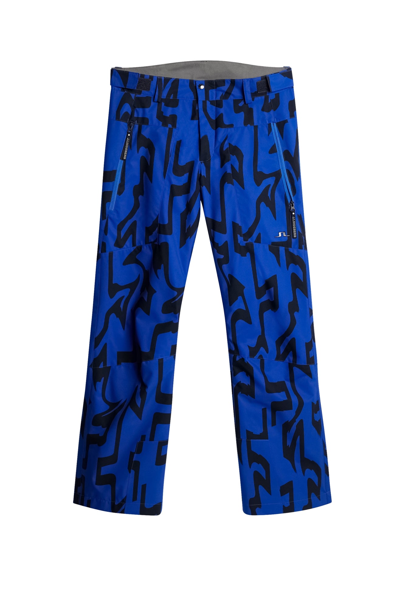 Men | Clarke Pant Printed | Glitch Bridge Blue