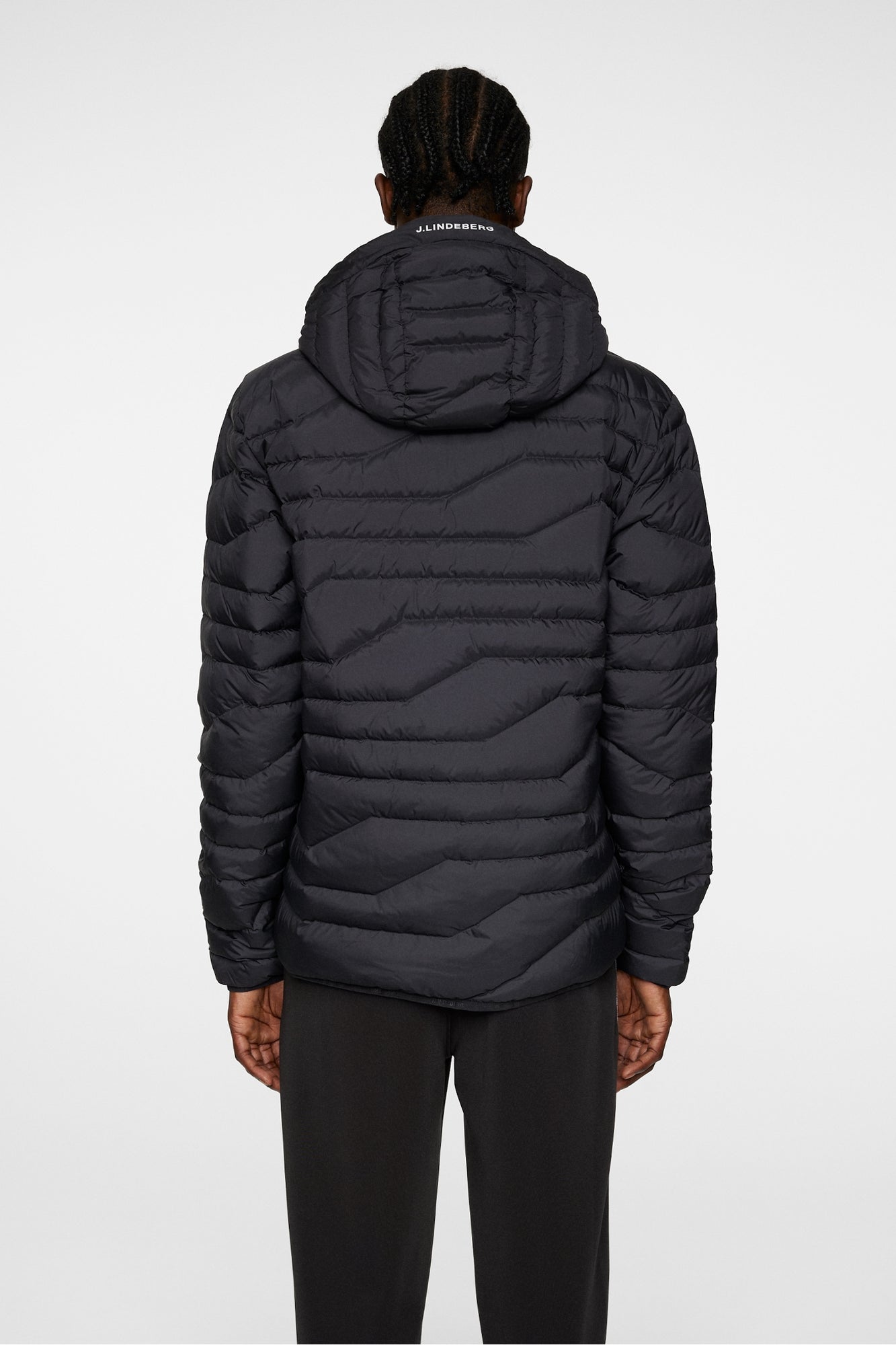 Men | Cliff Light Down Hood | Black
