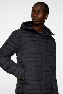 Men | Cliff Light Down Hood | Black