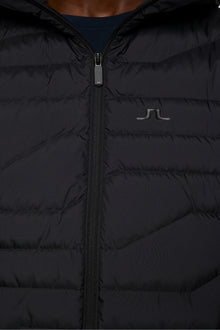 Men | Cliff Light Down Hood | Black