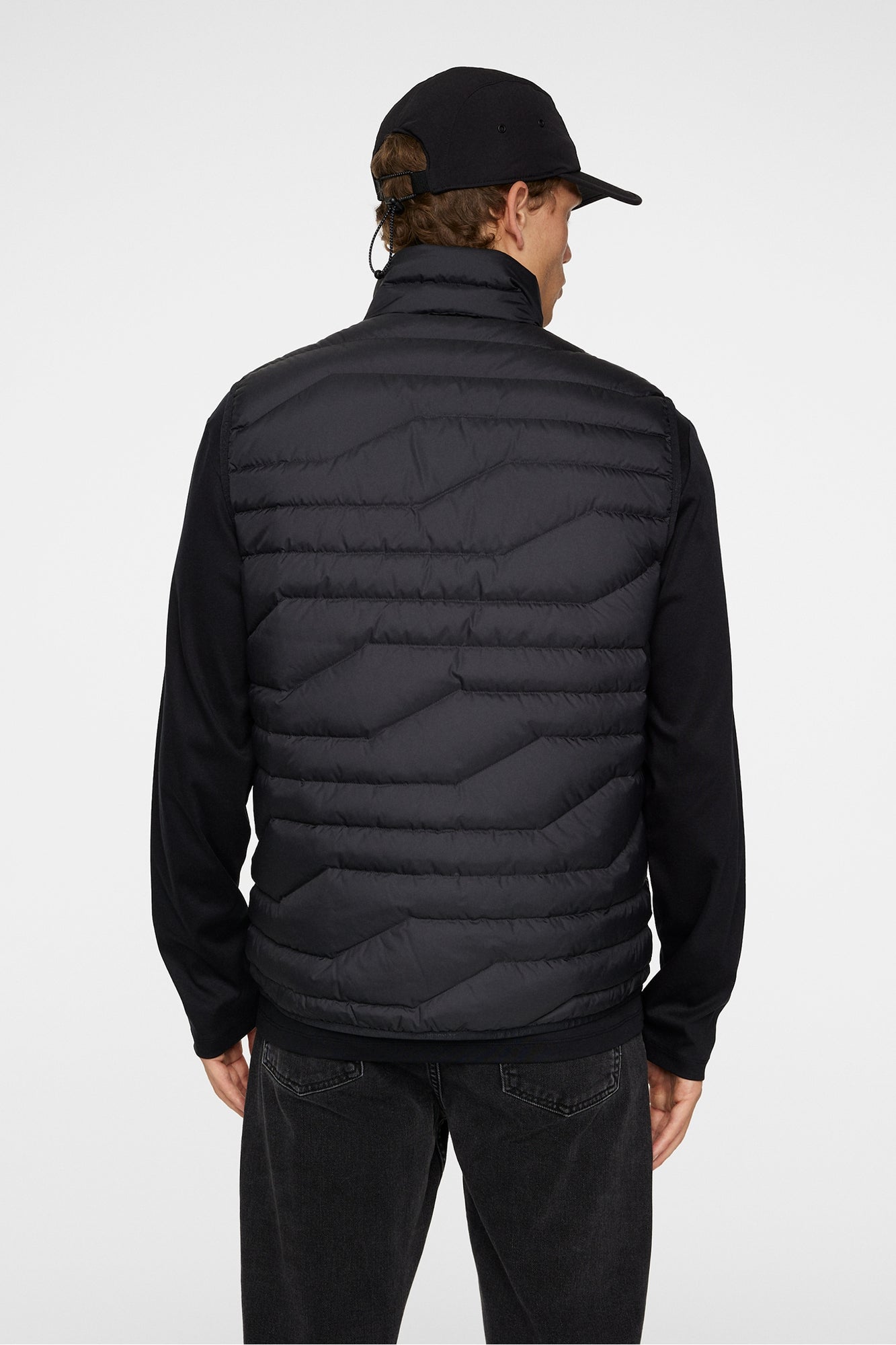 Men | Cliff Light Down Vest | Black