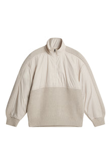 Men | Cole Hybrid Knit Quarter Zip | Moonbeam