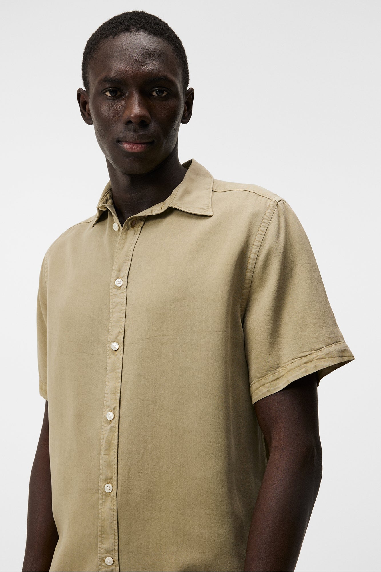 Men | Comfort Tencel SS Reg Shirt | Aloe