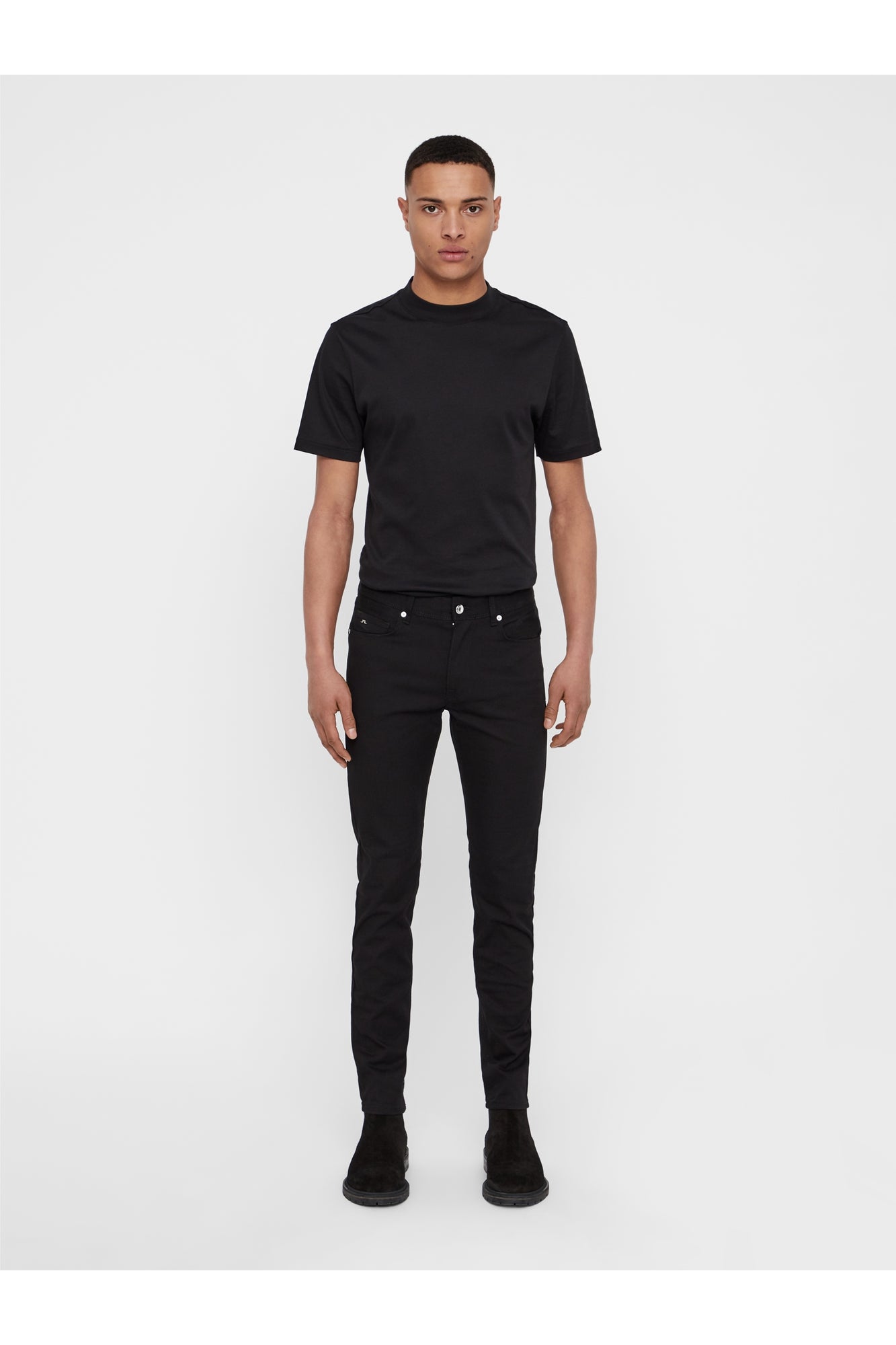 Men | Damien Stretch Deni | Black