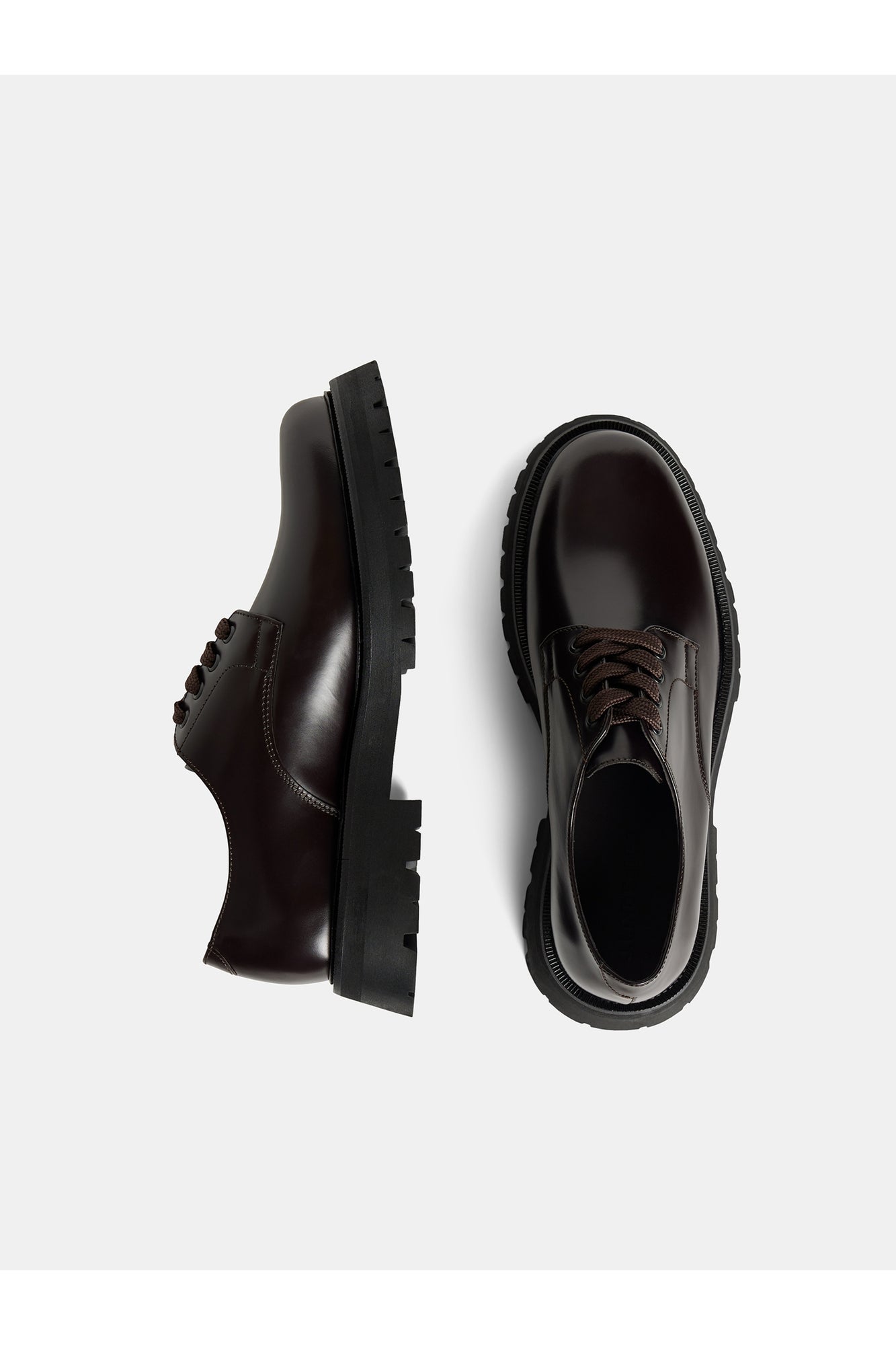Men | Derby Leather Shoe | Delicioso