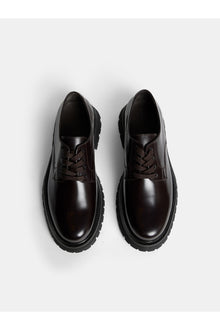 Men | Derby Leather Shoe | Delicioso