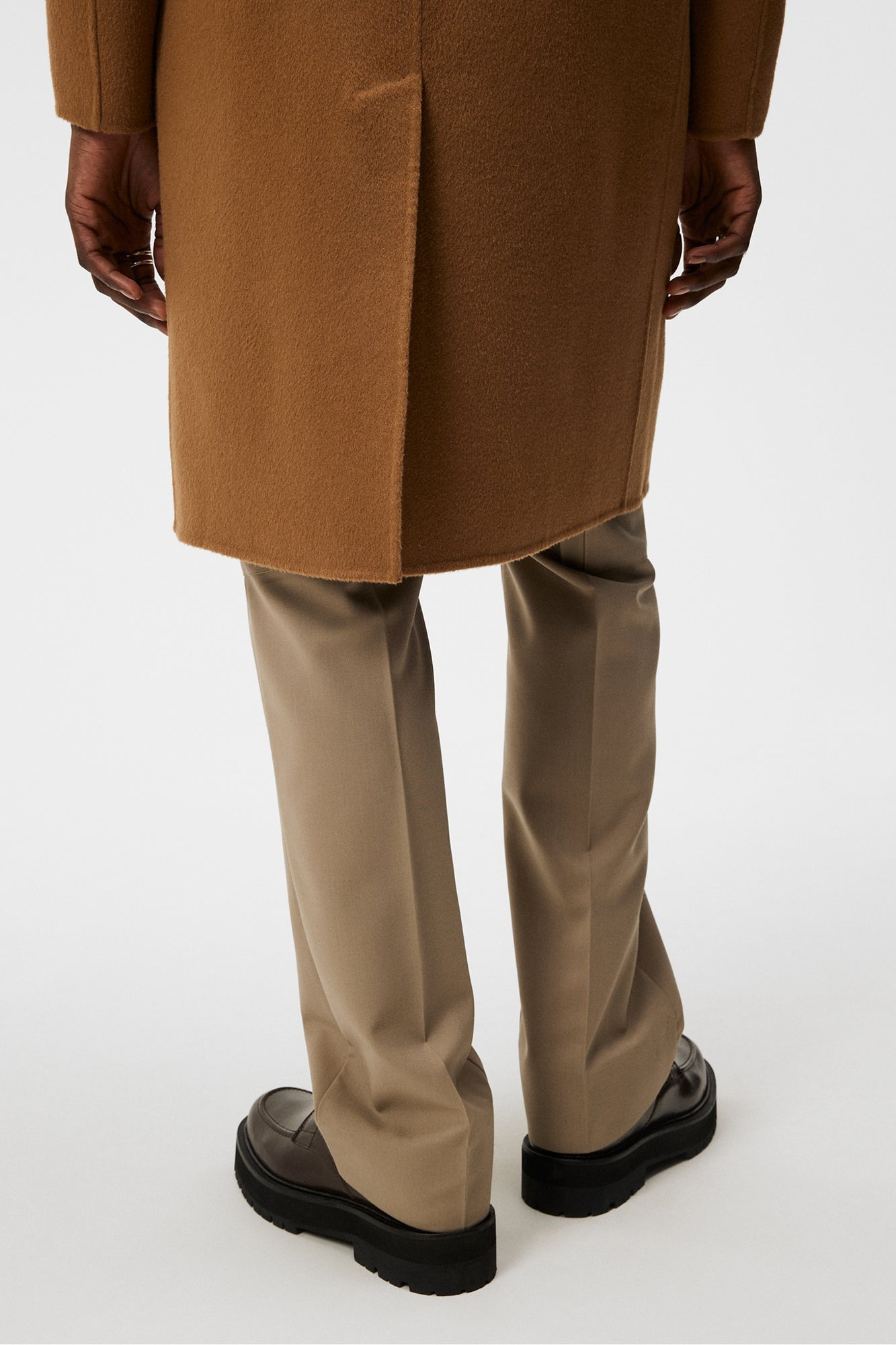 Men | Diego Wool Coat | Chipmunk