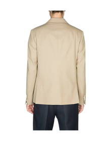 Men | Double Breasted Almond Blazer