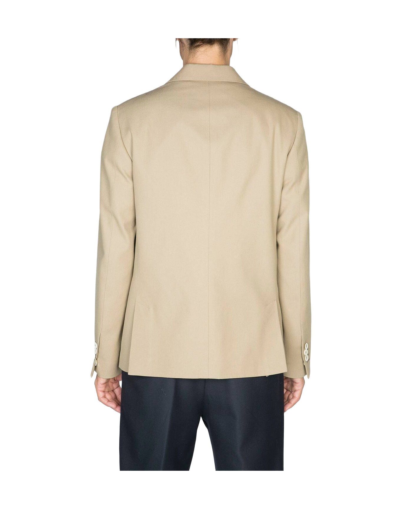 Men | Double Breasted Almond Blazer