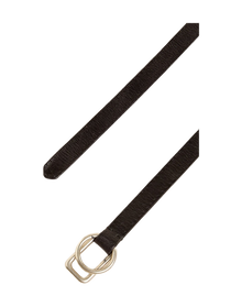 Men | Double Ring Belt Black
