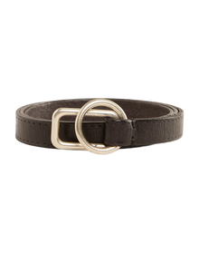 Men | Double Ring Belt Black