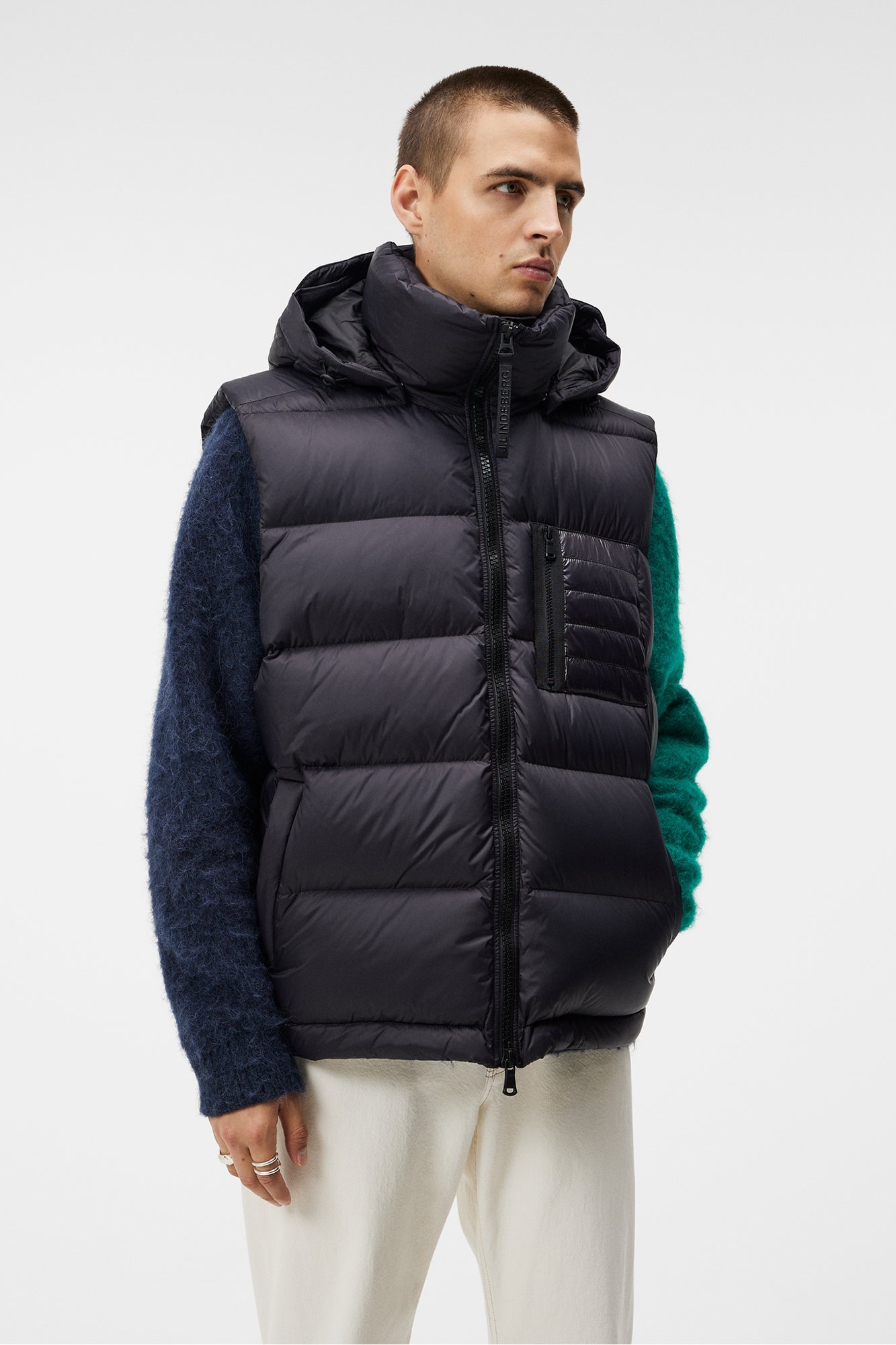 Men | Duke Down Vest | Black