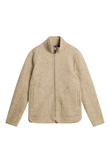 Men | Dustin Wool Fleece Jacket | Oyster Gray
