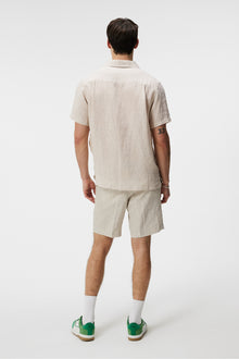 Men | Elio Linen Melange Shirt | Safari Beige