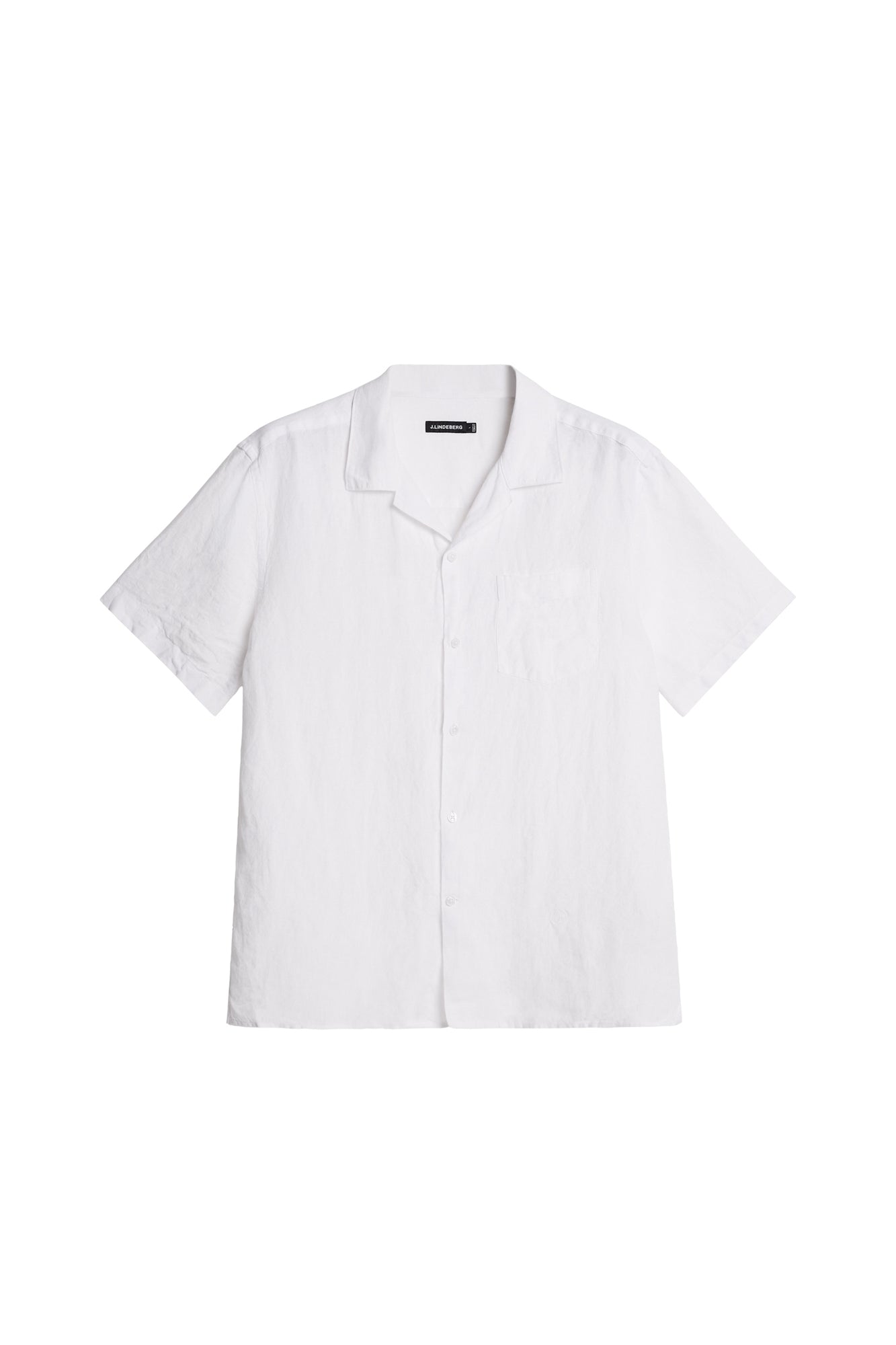 Men | Elio Linen Melange Shirt | White