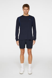 Men | Elion Long Sleeve Tee | JL Navy