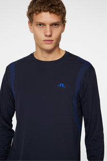 Men | Elion Long Sleeve Tee | JL Navy