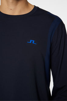 Men | Elion Long Sleeve Tee | JL Navy