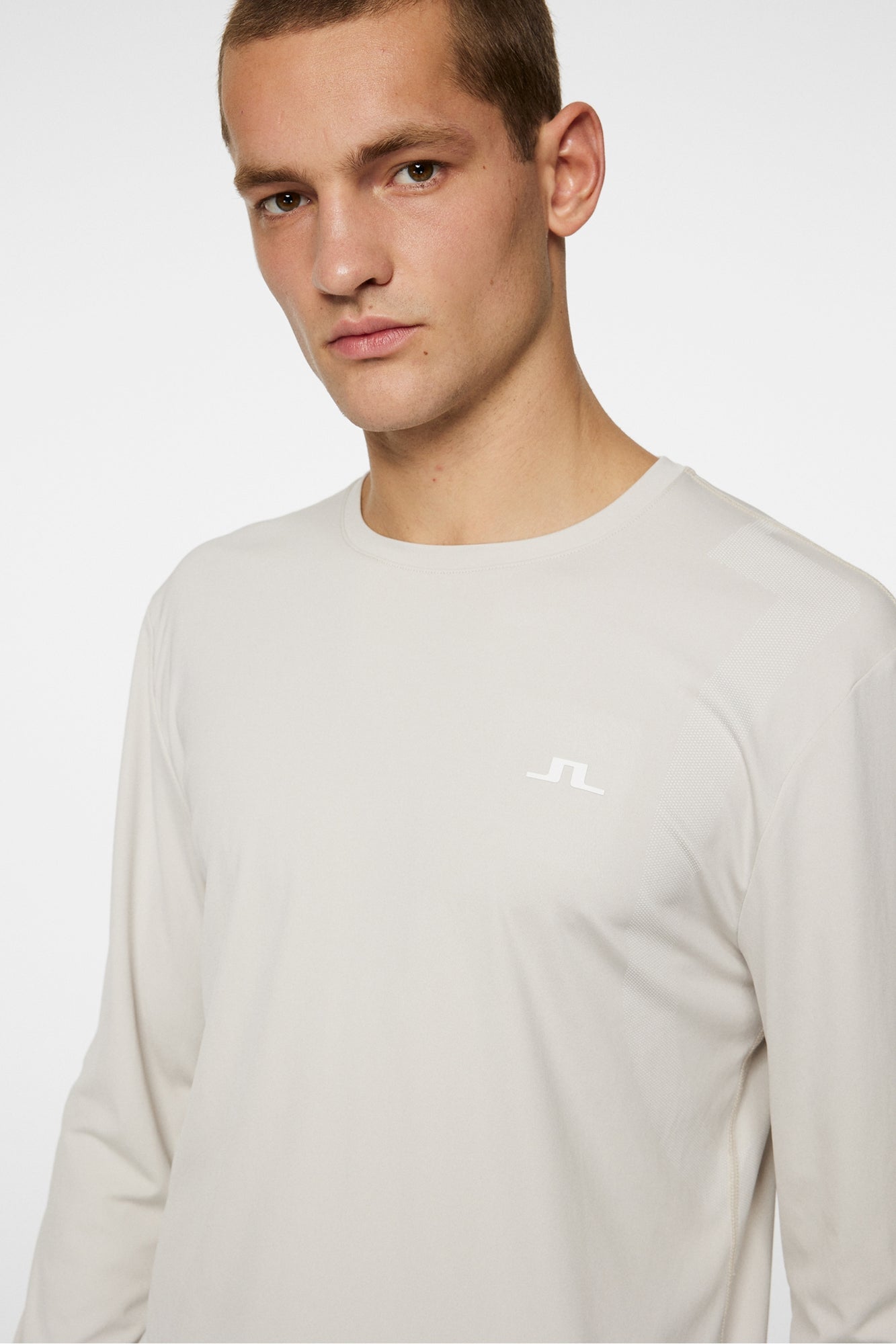 Men | Elion Long Sleeve Tee | Moonbeam