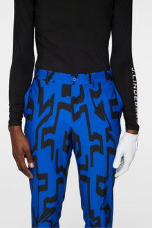 Men | Ellott Print Pant | Glitch Bridge Blue