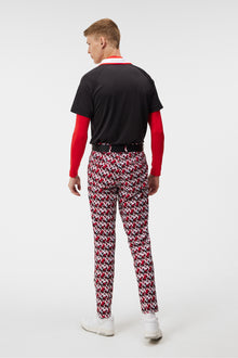 Men | Ellott Print Pant | Micro Bridge Cherry