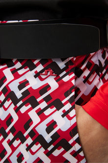 Men | Ellott Print Pant | Micro Bridge Cherry