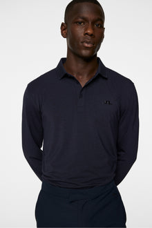 Men | Florian Ls Polo | Navy Melange