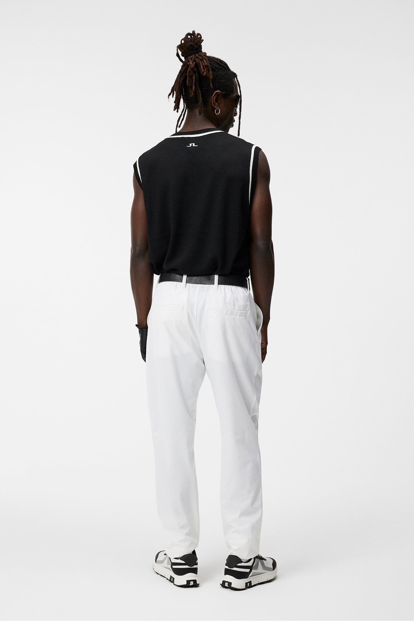 Men | Fraser Knitted Vest | Black