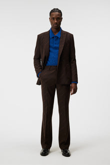 Men | Gomor Brown Stripe Pants | Delicioso