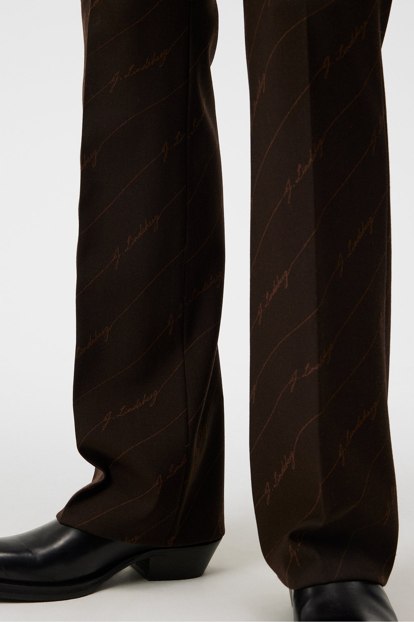 Men | Gomor Brown Stripe Pants | Delicioso