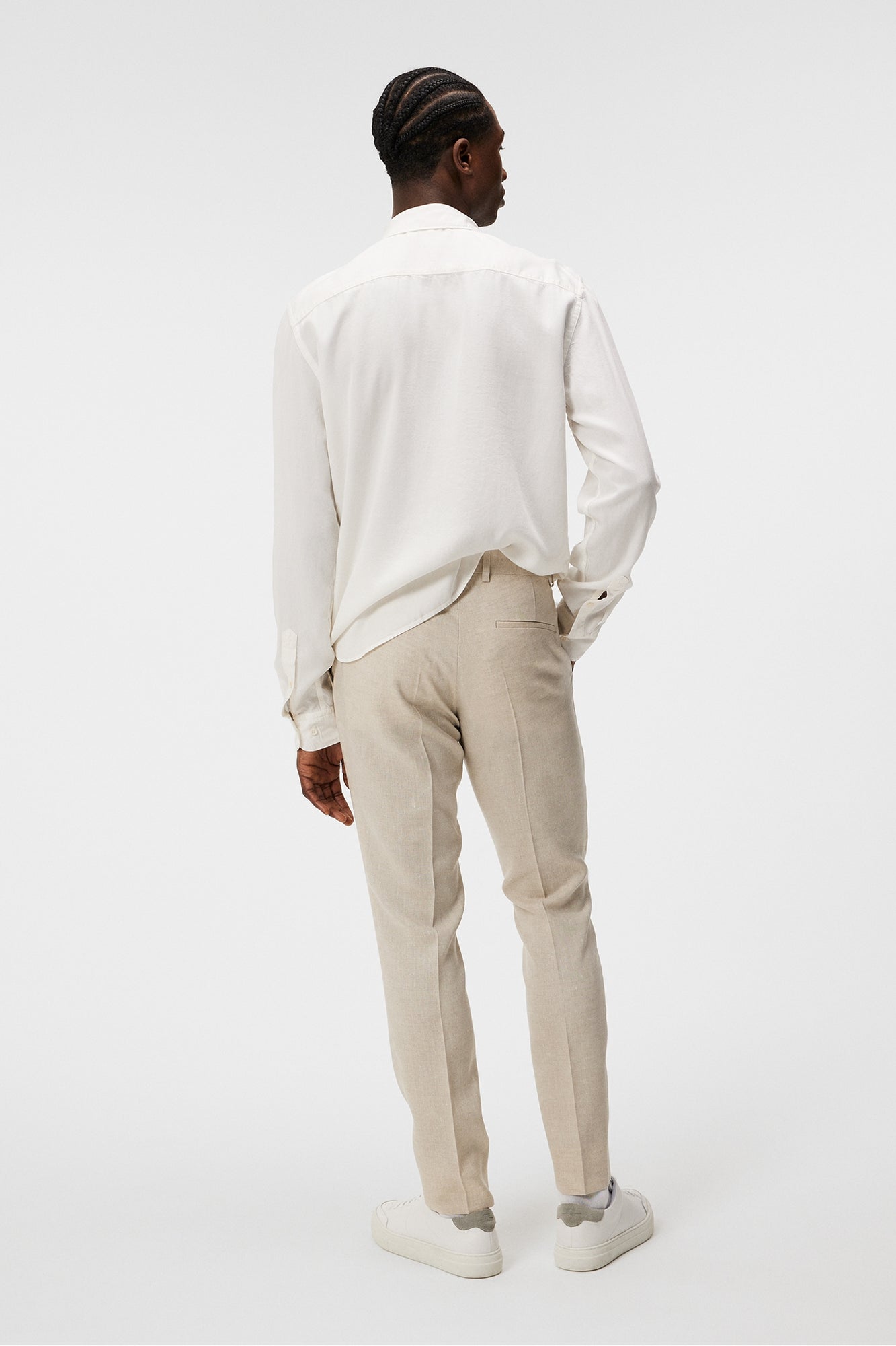 Men | Grant Super Linen Pants | Moonbeam