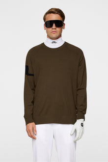 Men | Gusten Knitted Sweater | Forest Green