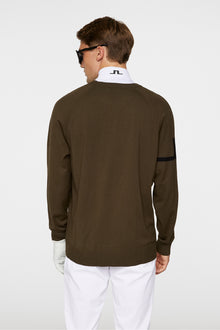 Men | Gusten Knitted Sweater | Forest Green