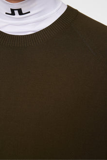 Men | Gusten Knitted Sweater | Forest Green