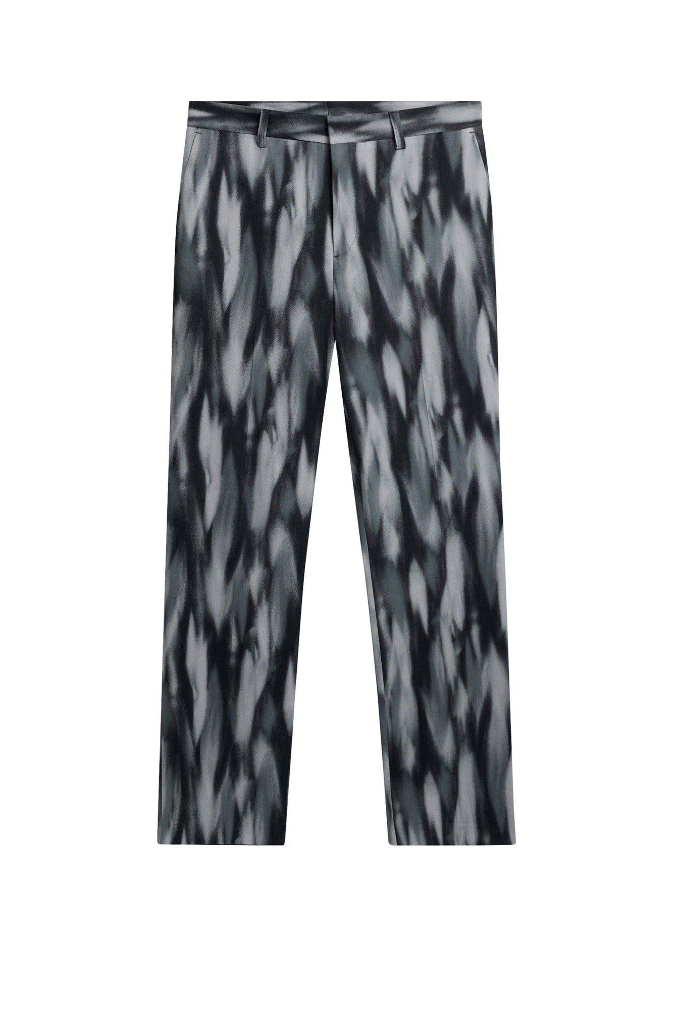 Men | Haij Printed Linen Mix | Black