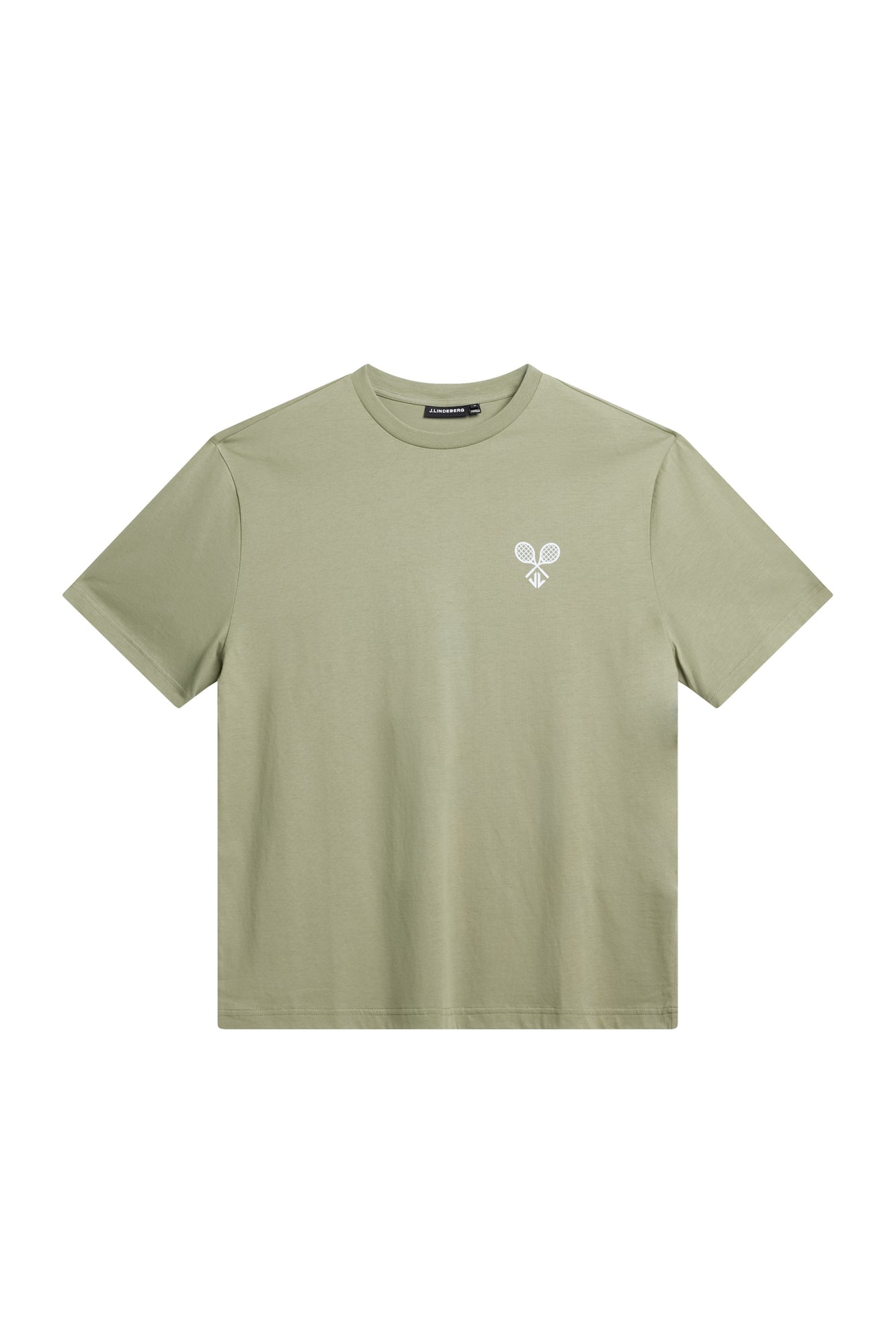 Men | Hale Logo Patch T-Shirt | Oil Green
