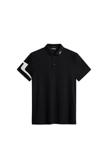 Men | Heath Regular Fit Golf Polo | Black