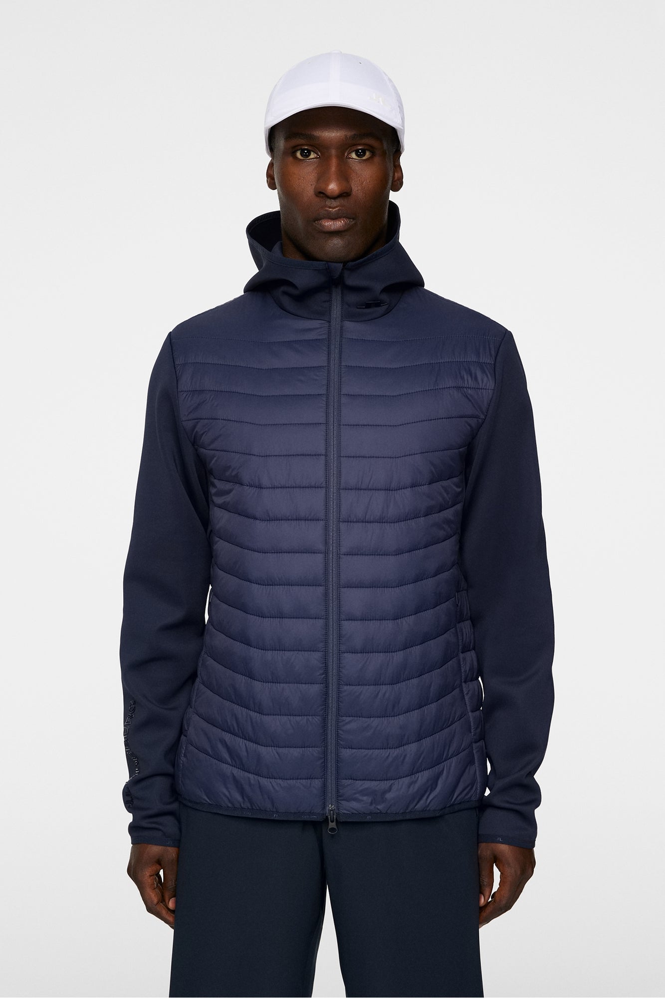 Men | Holden Quilt Hybrid Hood | JL Navy
