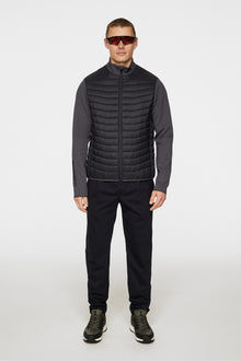 Men | Holden Quilt Hybrid Jacket | Asphalt