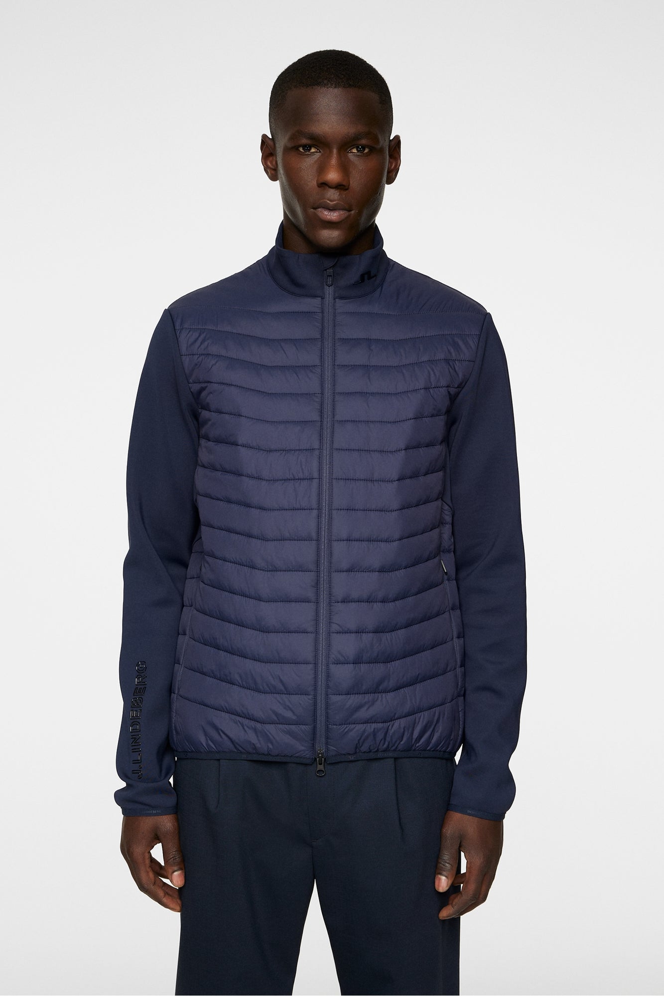 Men | Holden Quilt Hybrid Jacket | JL Navy