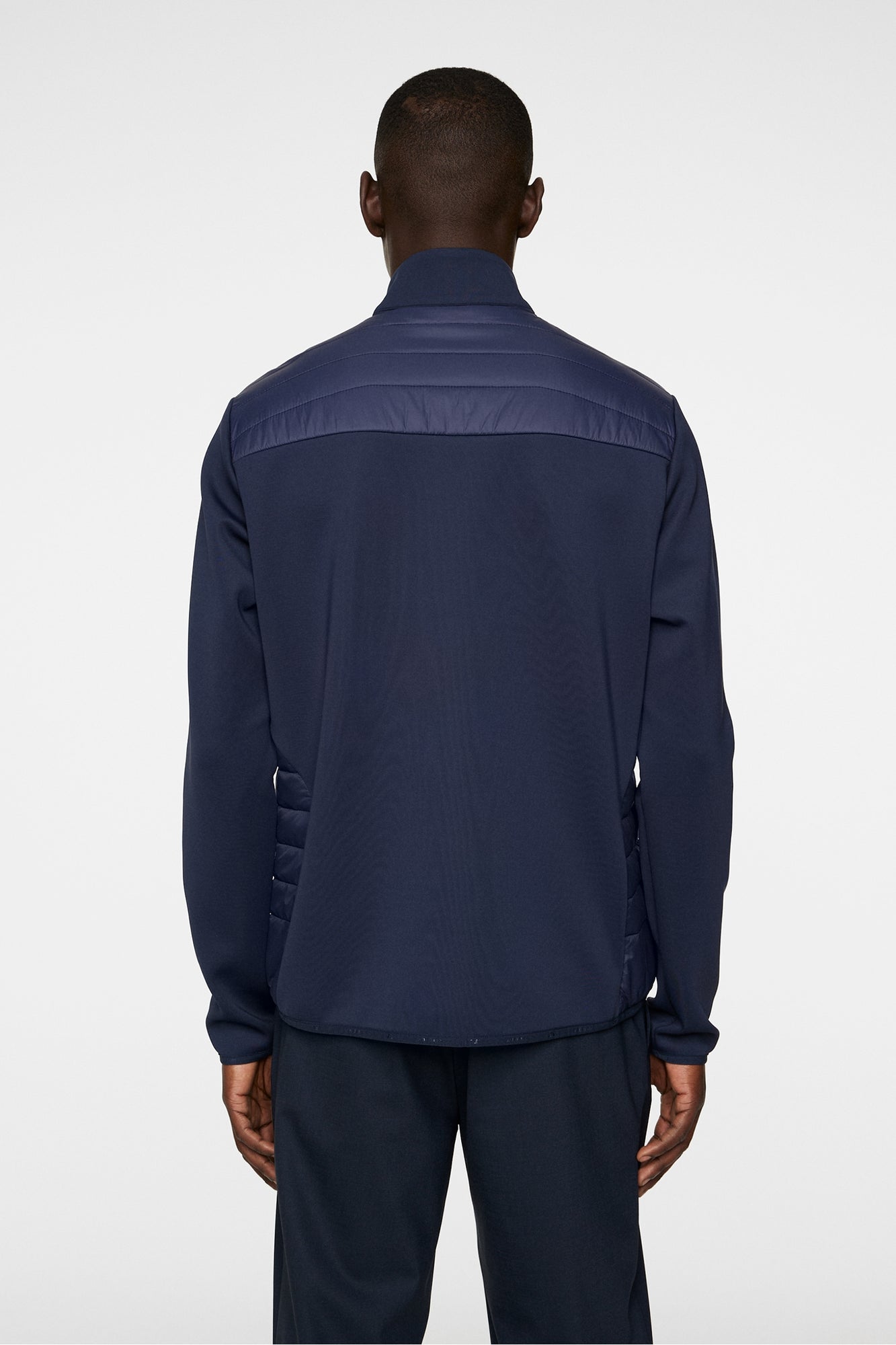 Men | Holden Quilt Hybrid Jacket | JL Navy