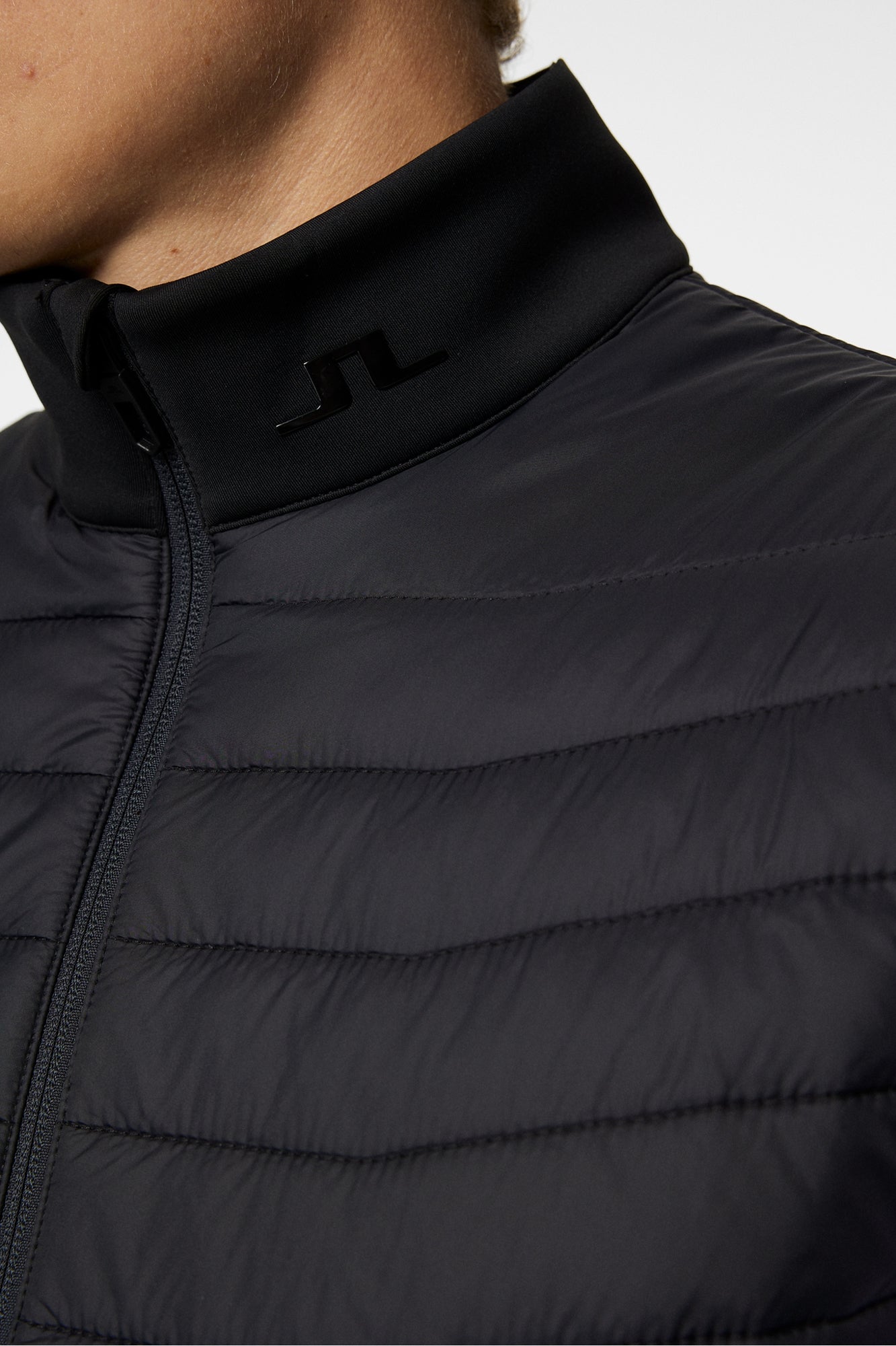 Men | Holden Quilt Hybrid Vest | Black
