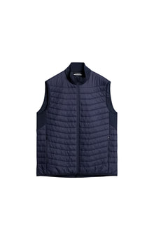 Men | Holden Quilt Hybrid Vest | JL Navy