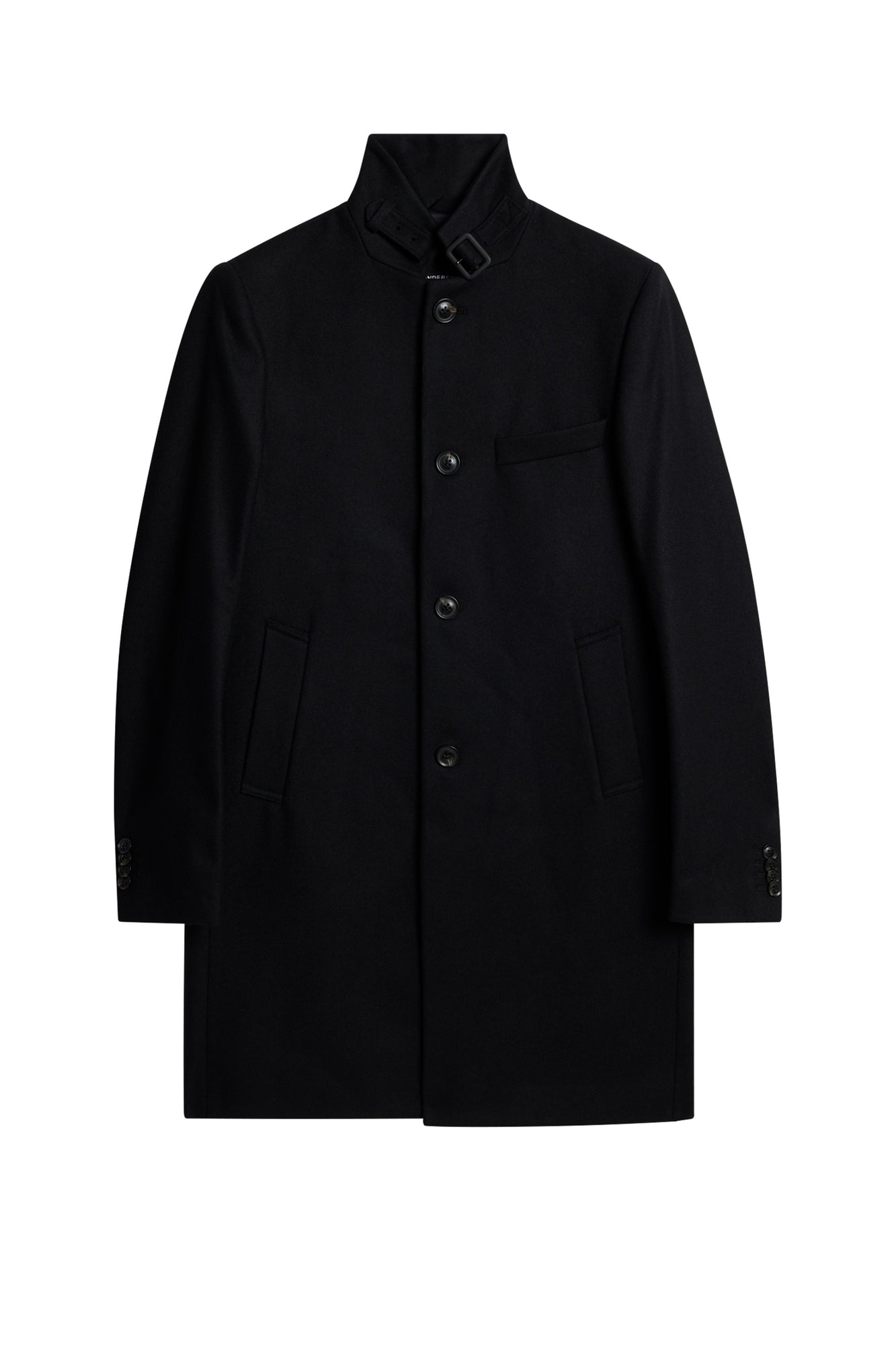 Men | Holger Melton Coat | Black